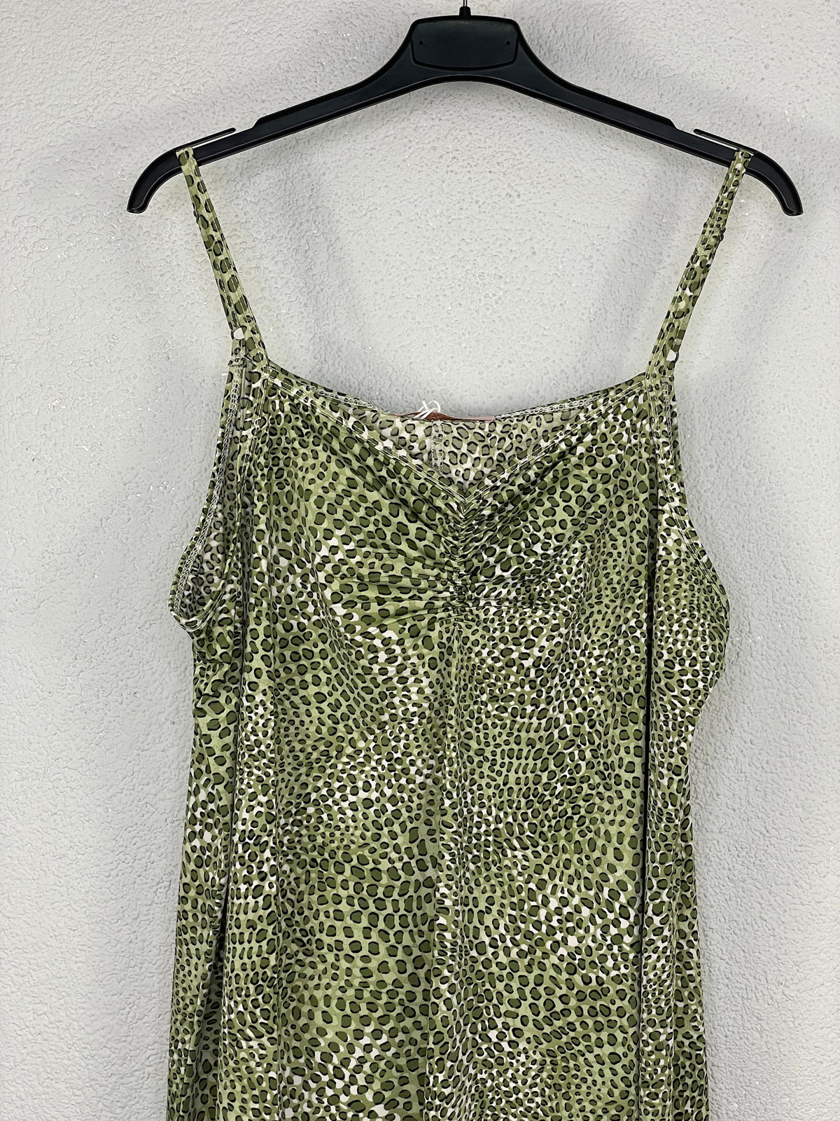 Vestido Gala Caqui