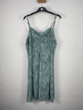 Vestido Gala Verde hoja