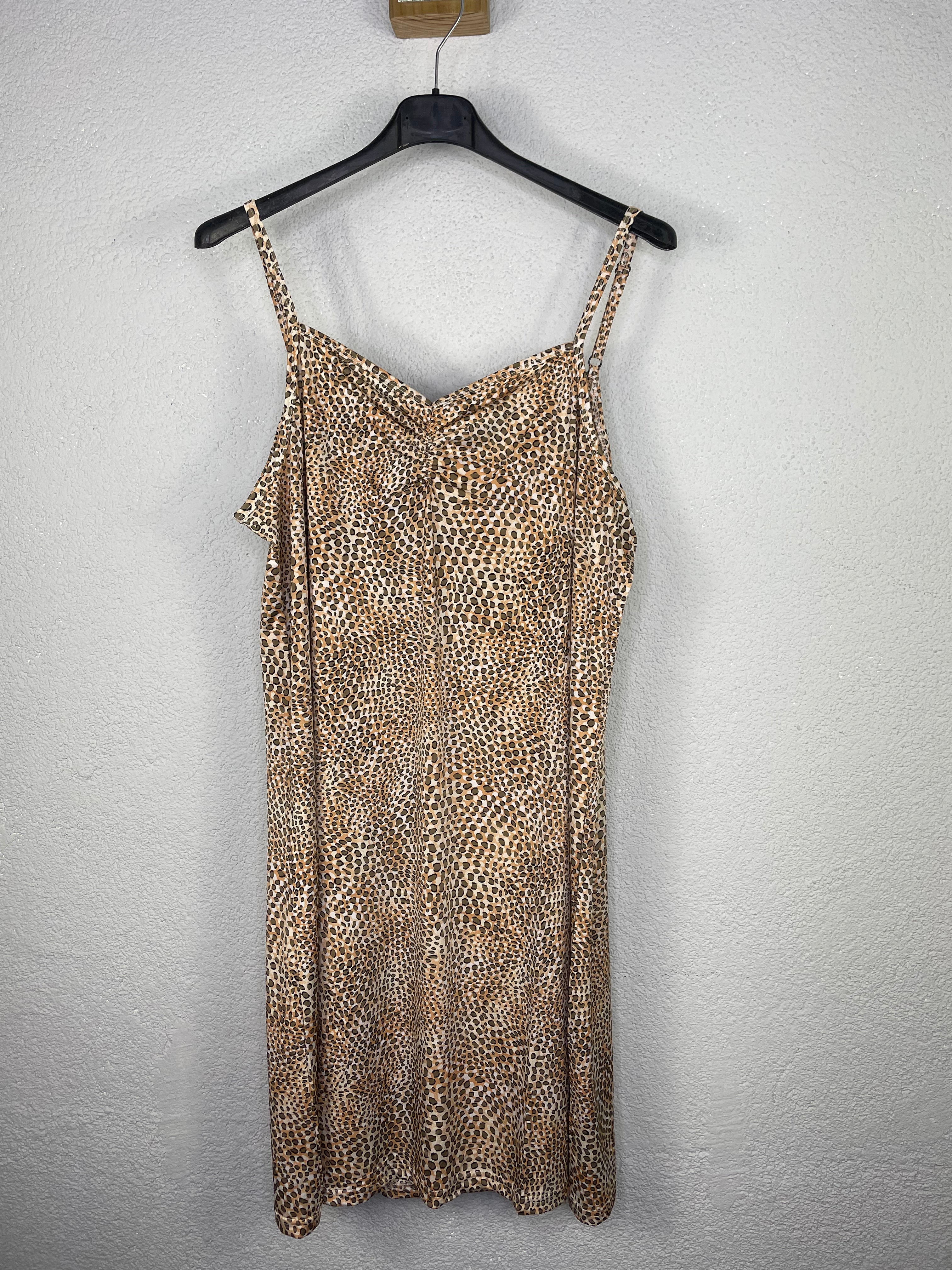 Vestido Gala Camel