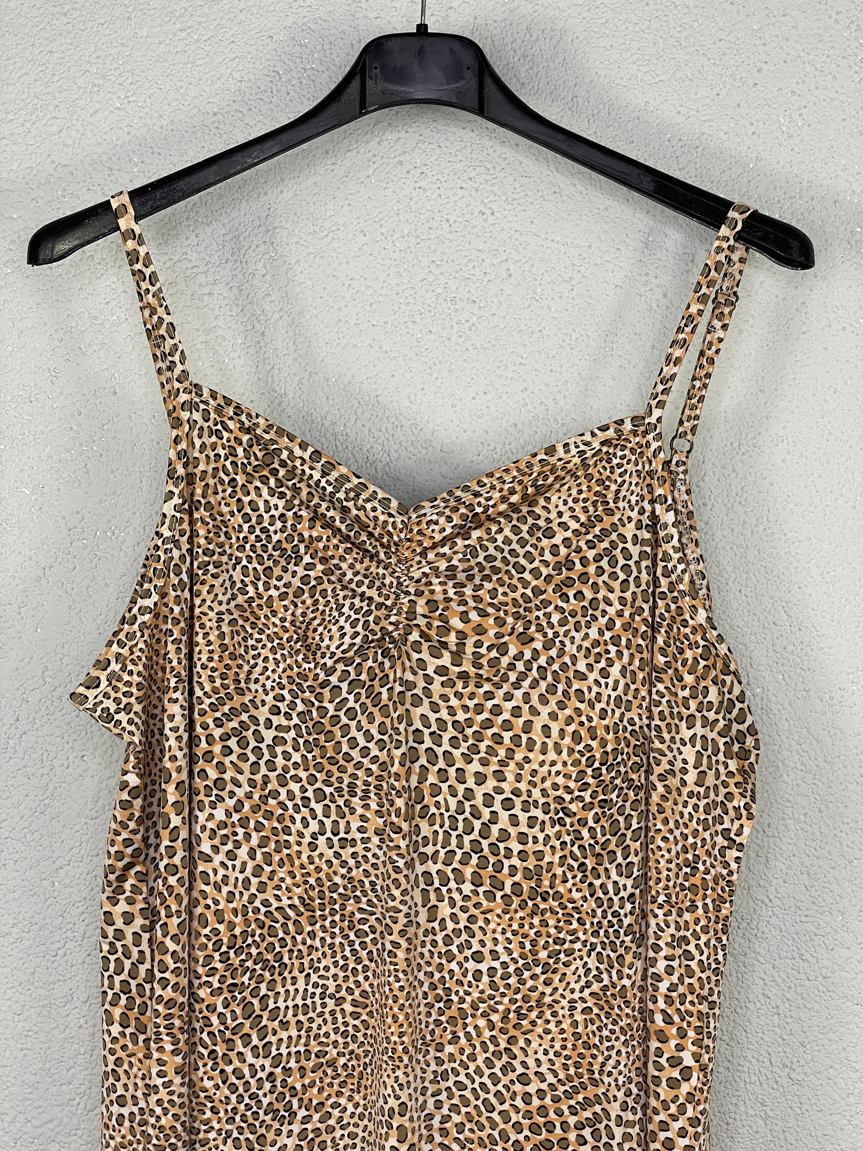 Vestido Gala Camel