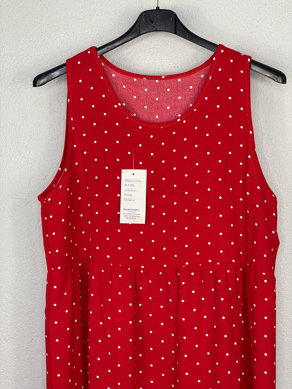 Vestido Andalucía Rojo