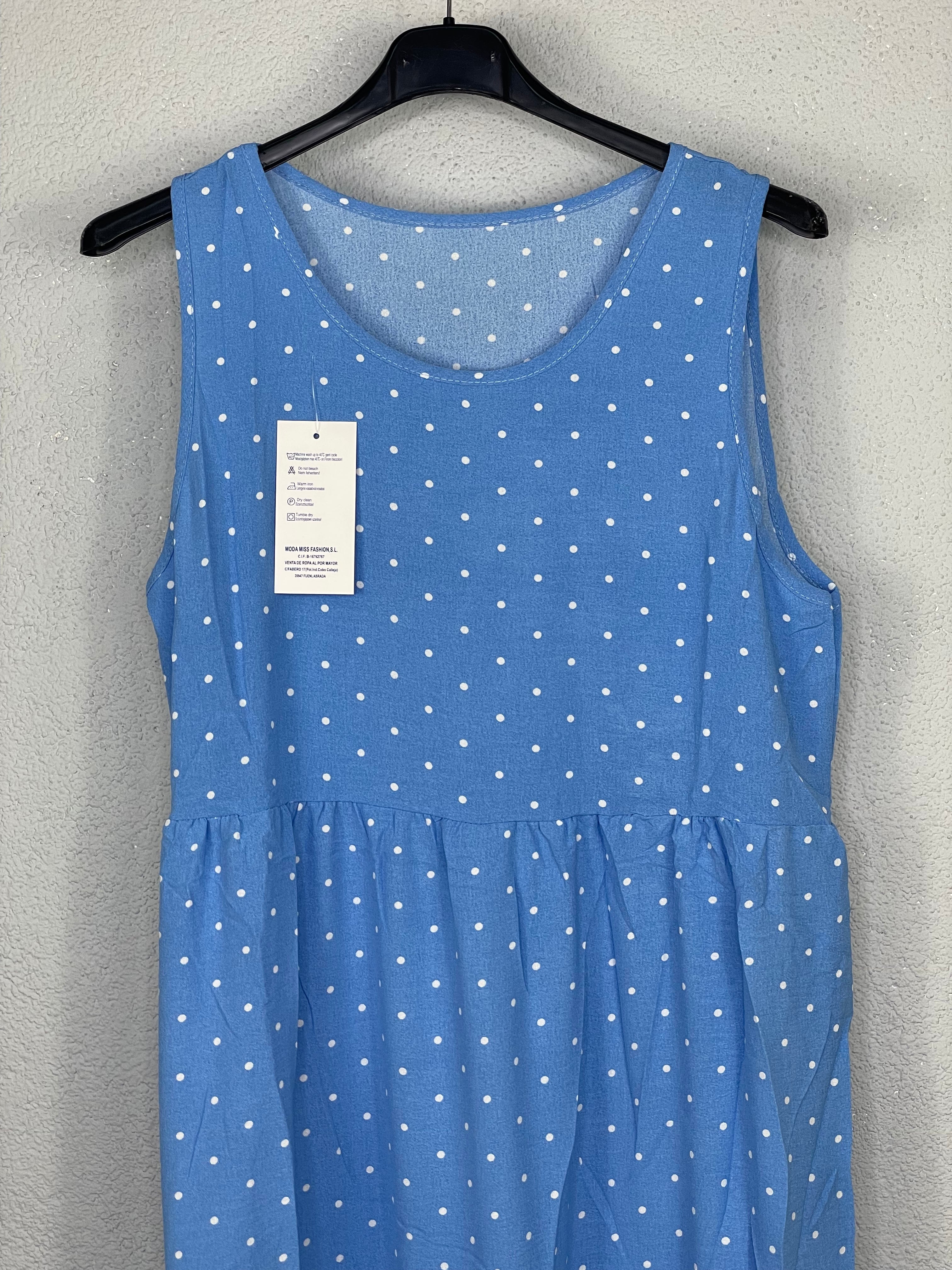 Vestido Andalucía Azul bebé