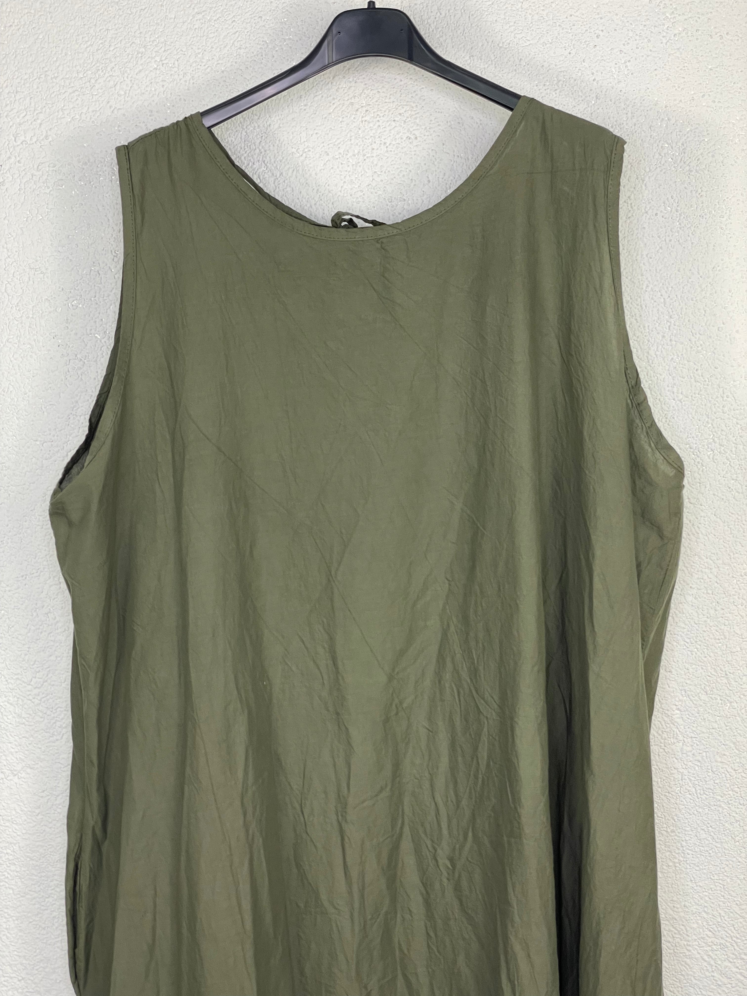 Vestido Cartuja Caqui