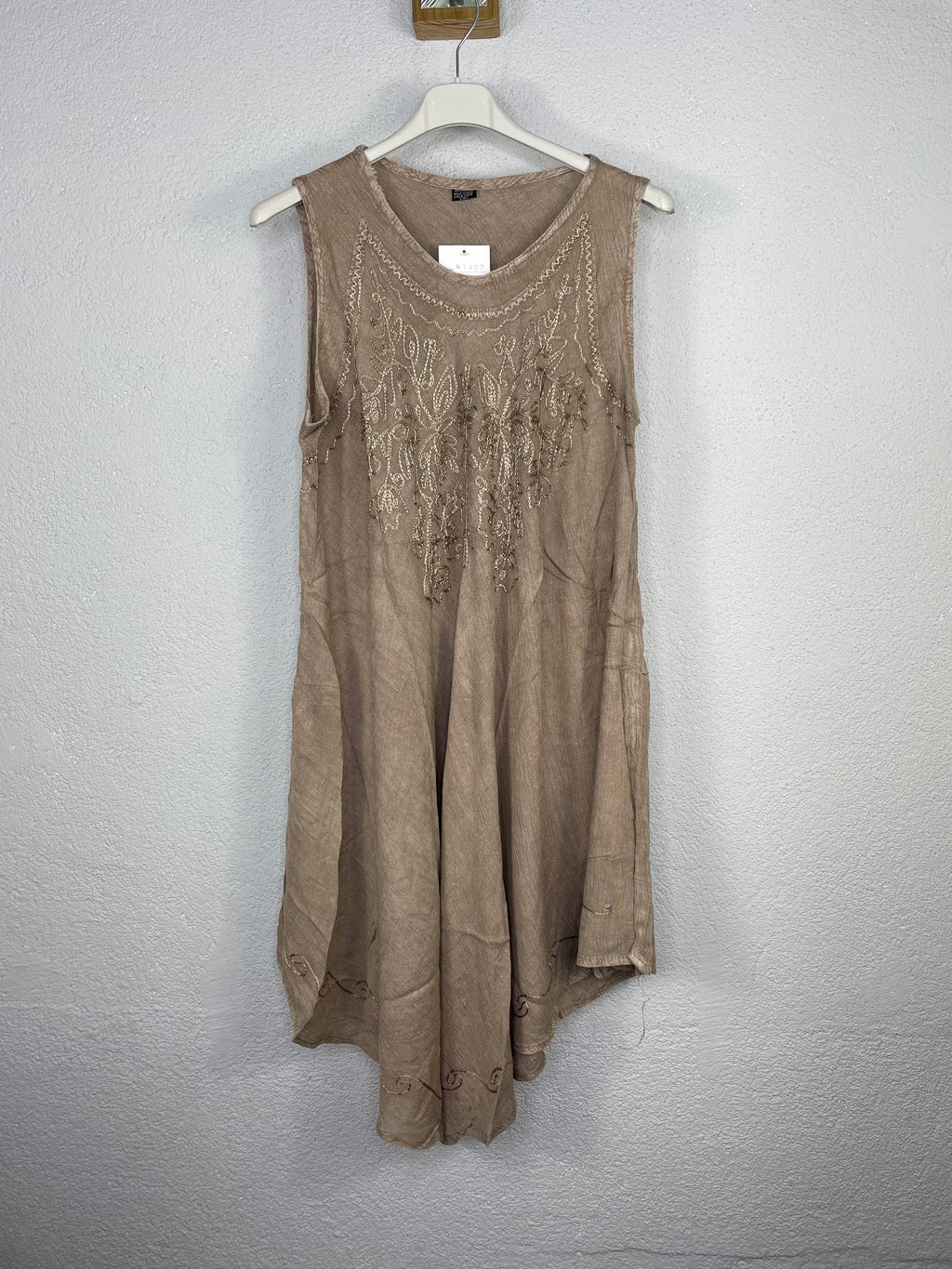 Vestido Yakarta Taupe