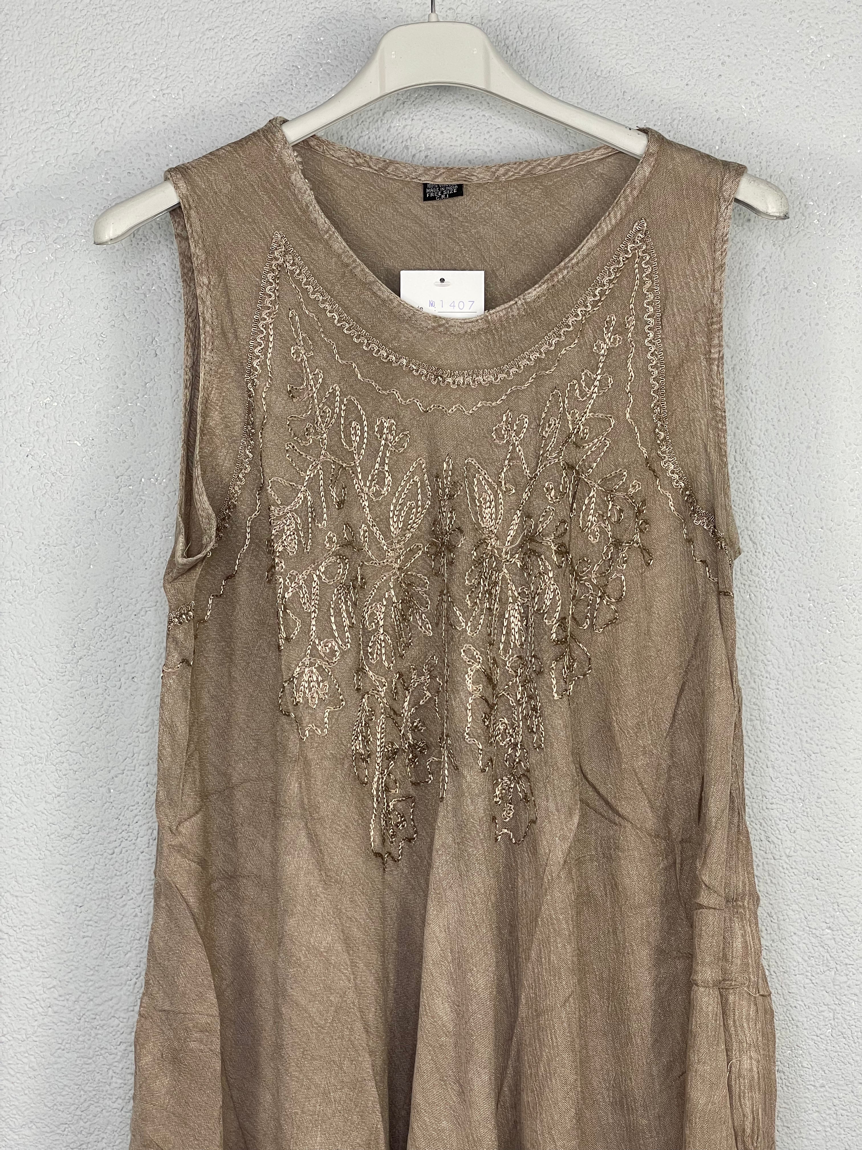 Vestido Yakarta Taupe