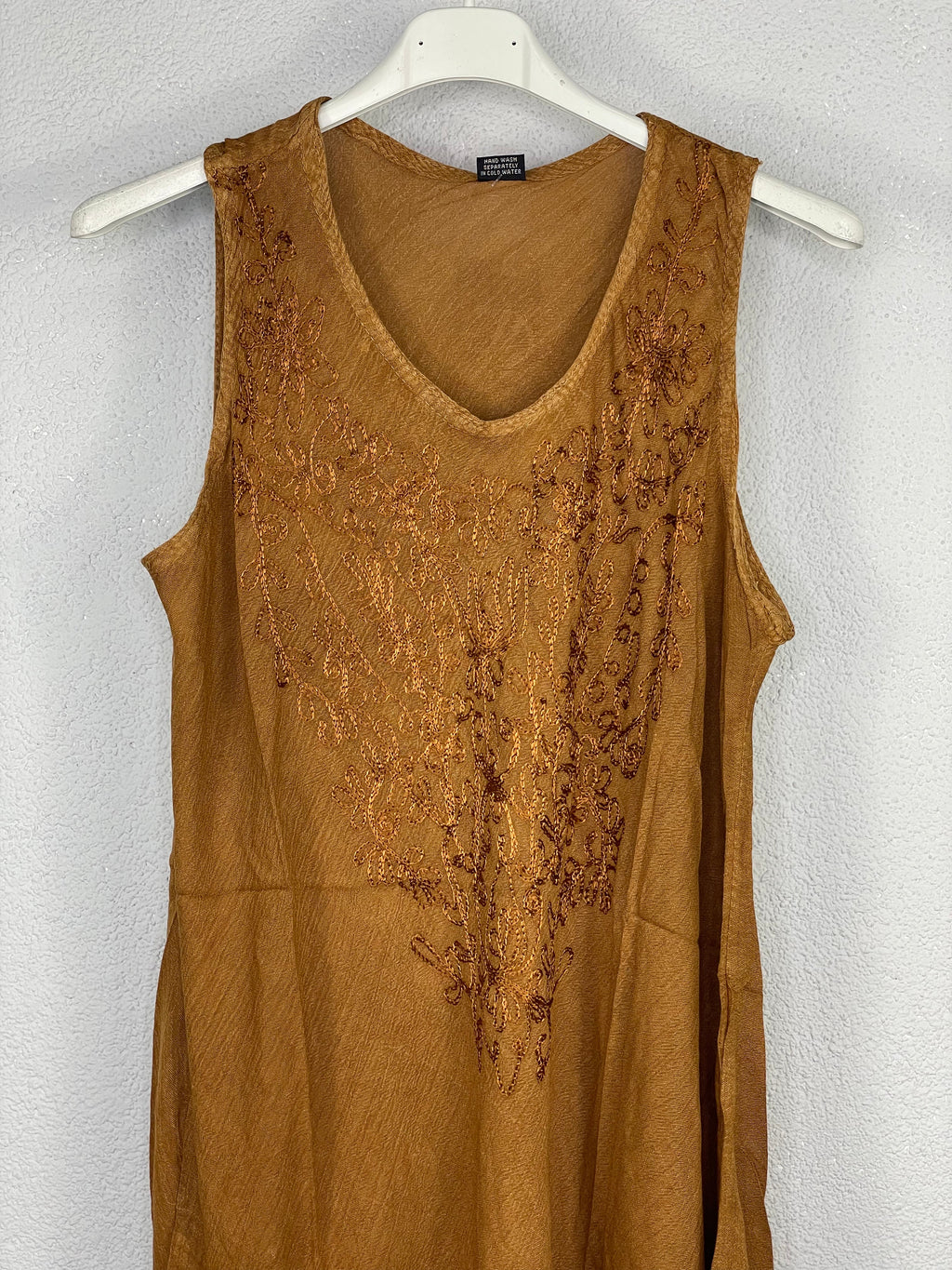 Vestido Yakarta Mostaza