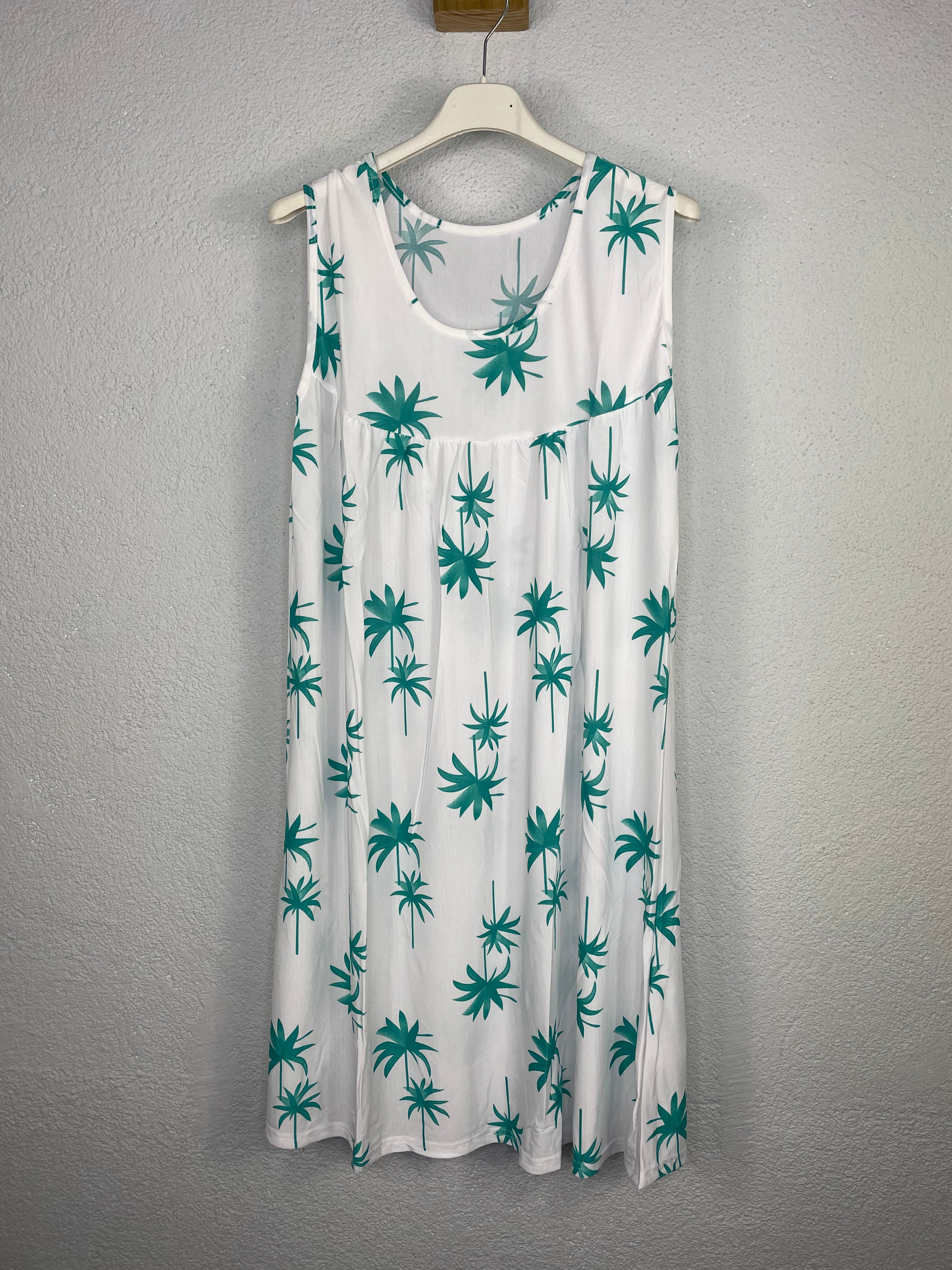 Vestido Tropical verde