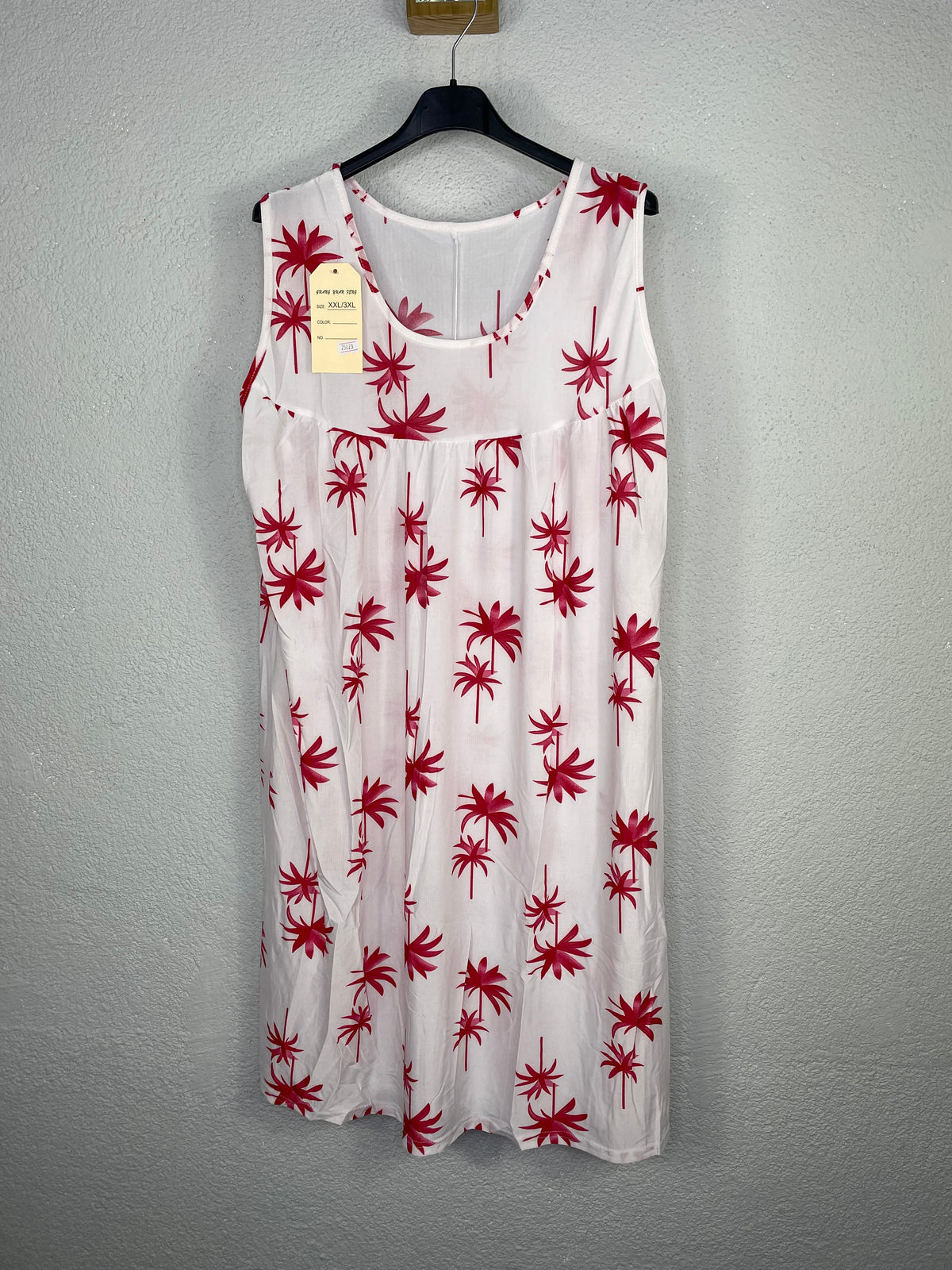 Vestido Tropical Rojo