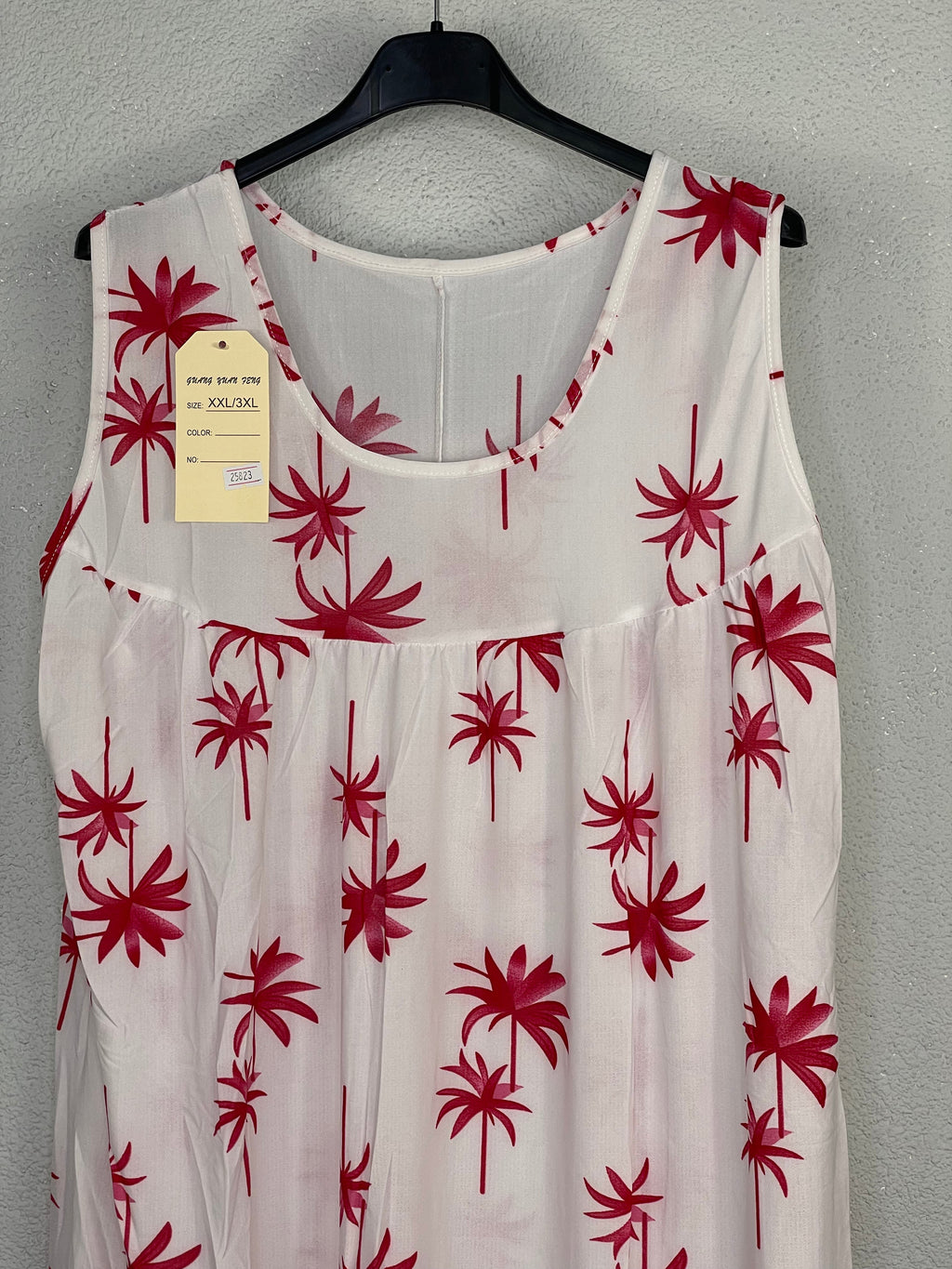 Vestido Tropical Rojo