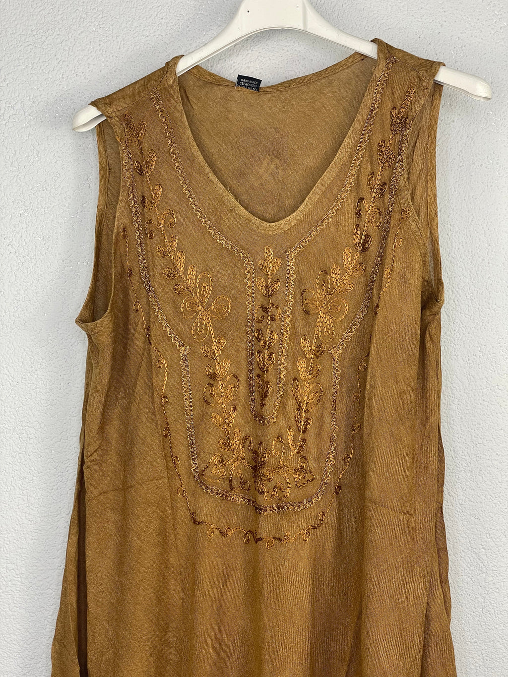 Vestido Sáhara Mostaza