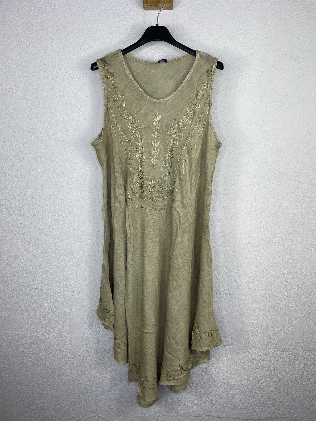 Vestido Sáhara Caqui