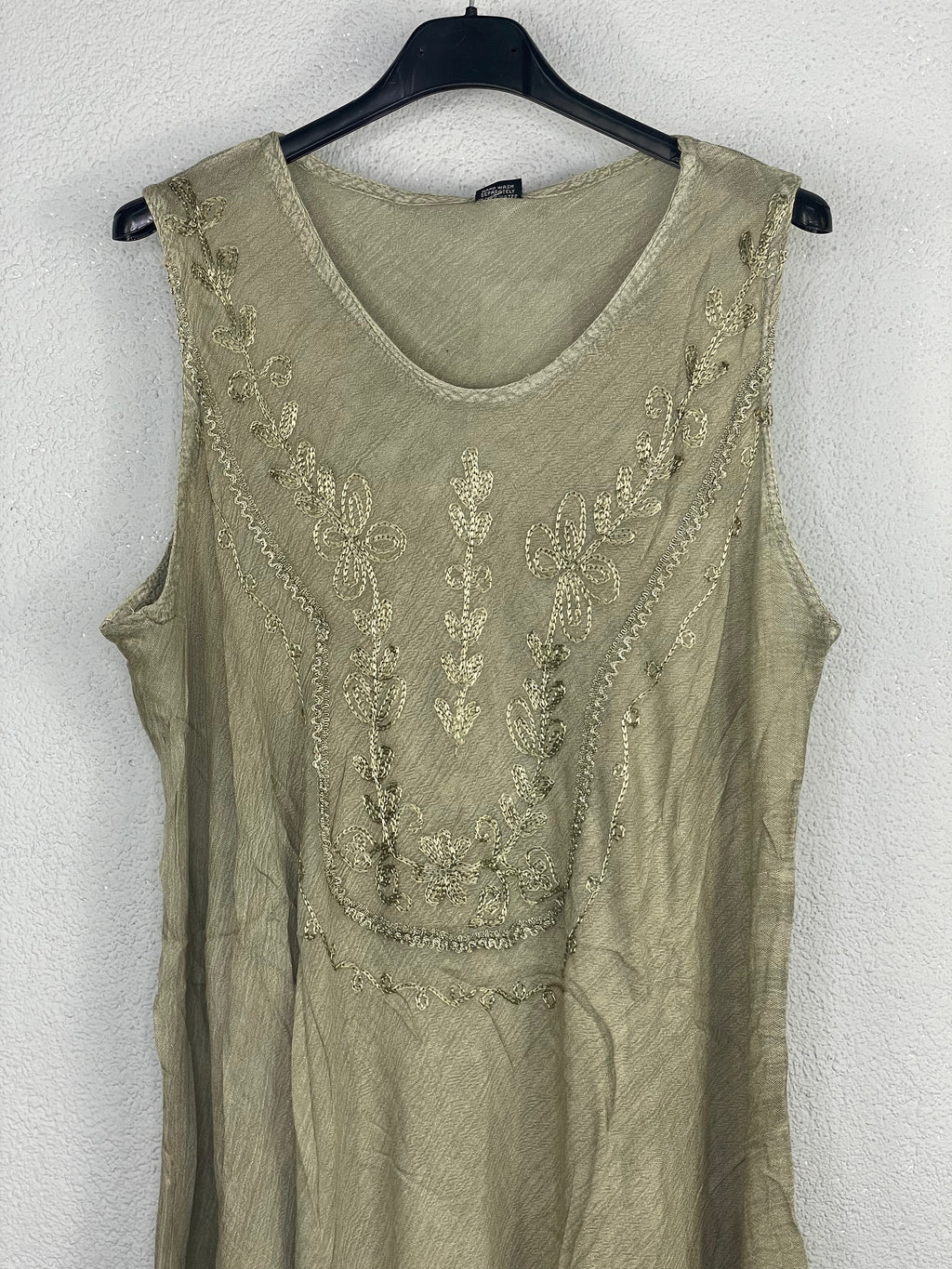 Vestido Sáhara Caqui