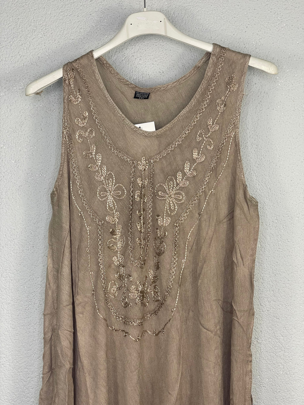 Vestido Sáhara Taupe