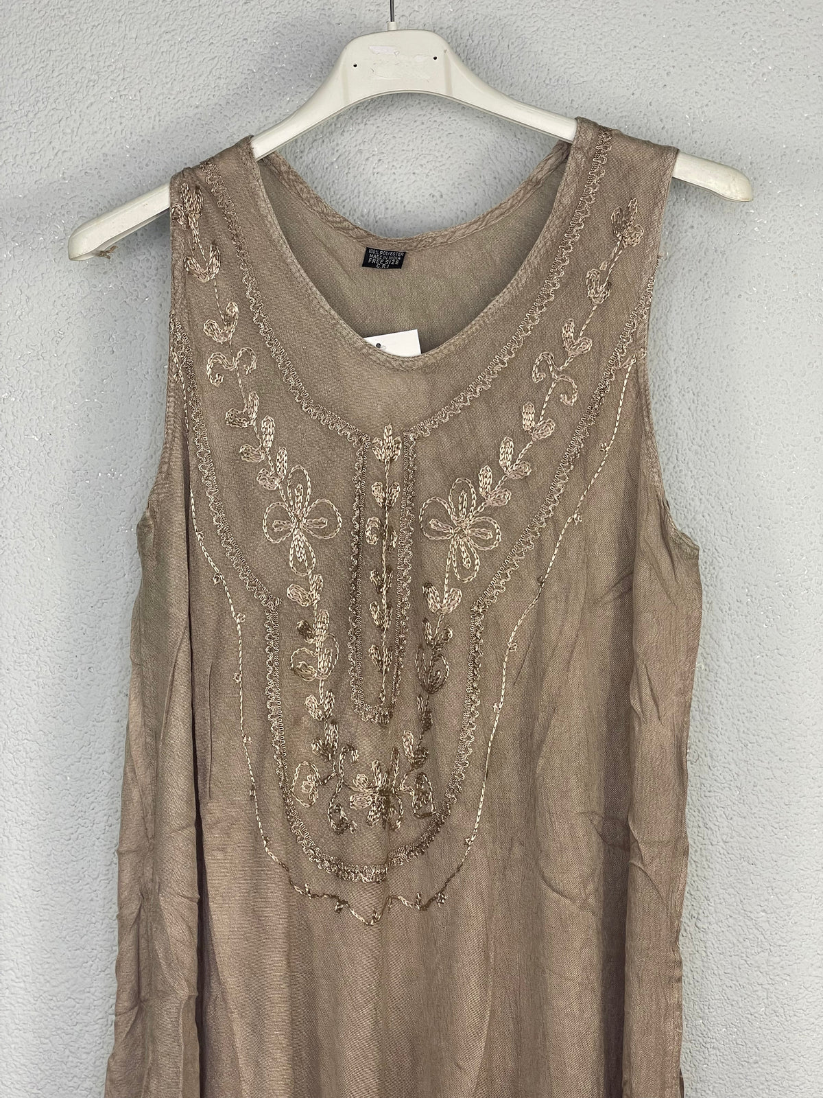 Vestido Sáhara Taupe