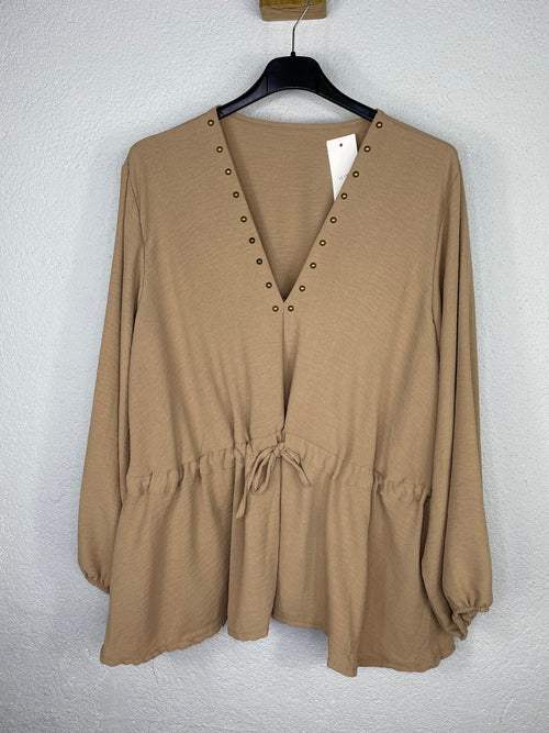 Blusa Aurora Camel