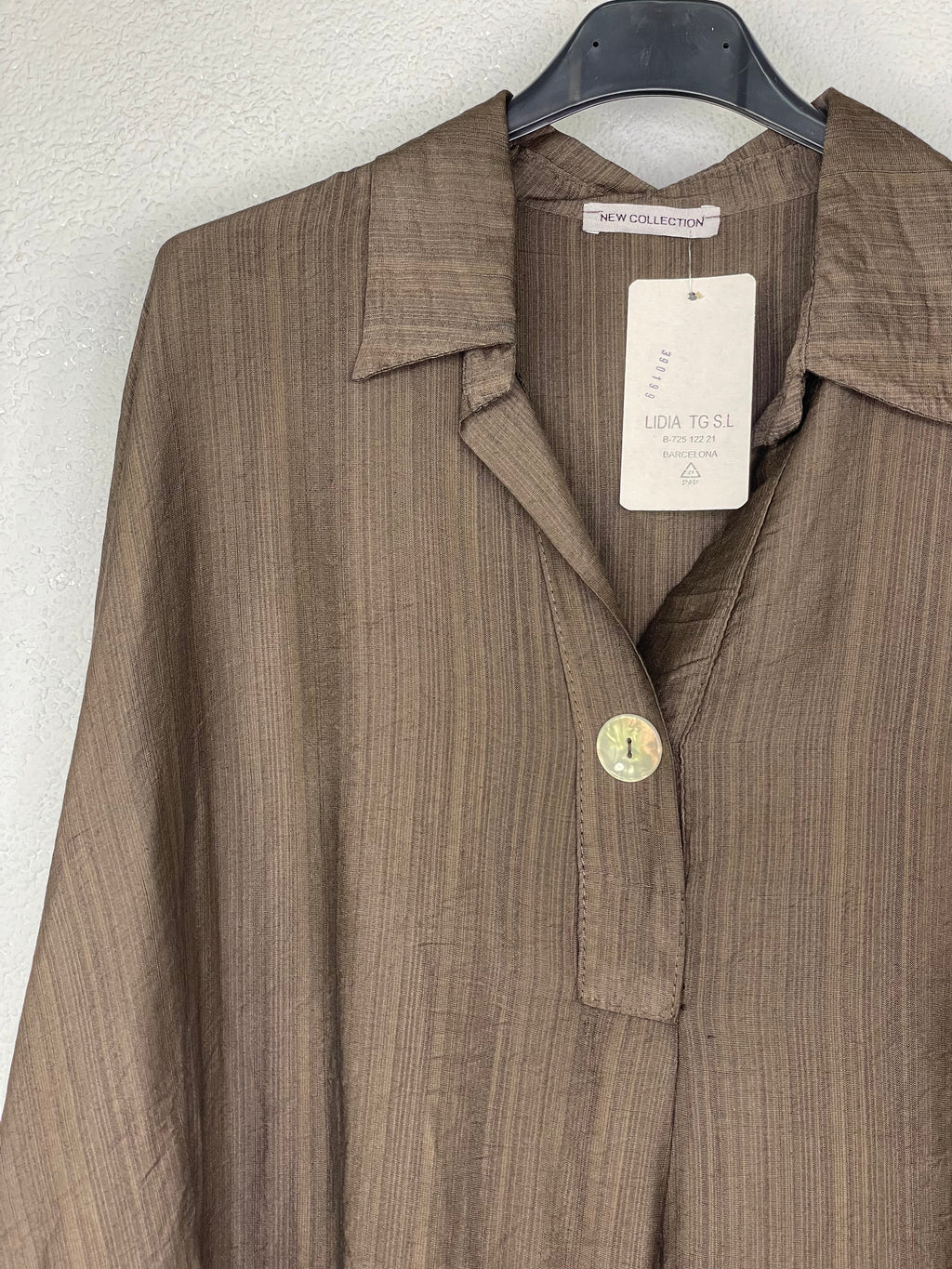 Blusa  Esencia Marrón chocolate