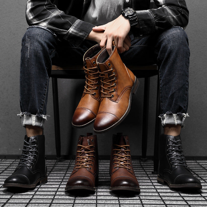Botas de cuero Everest