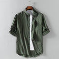Camisa informal de lino