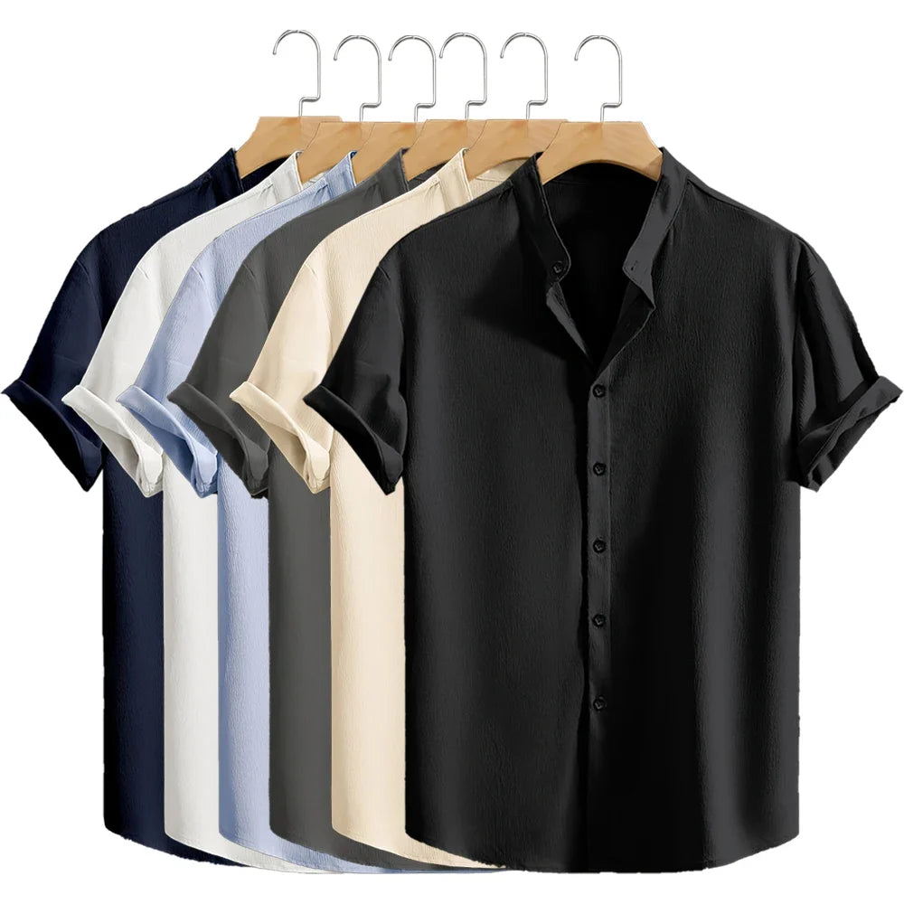 Camisa de verano de manga corta