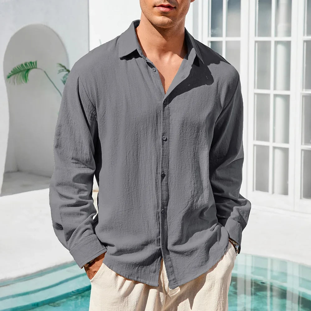 Camisa de algodón de alta calidad