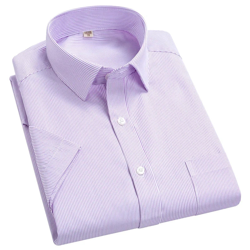 Camisa de negocios de manga corta