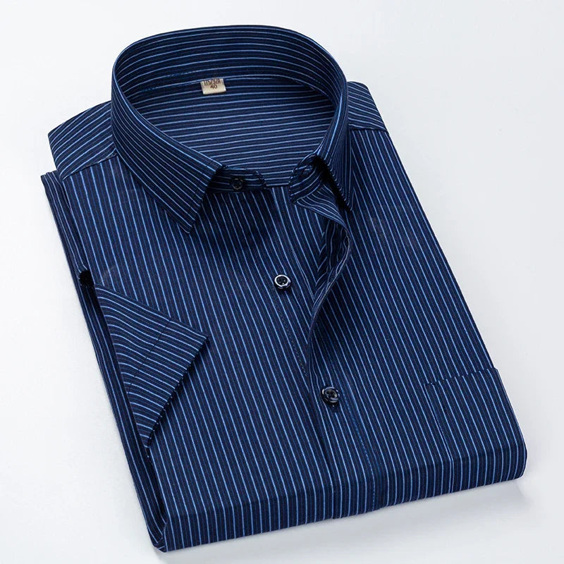 Camisa de negocios de manga corta