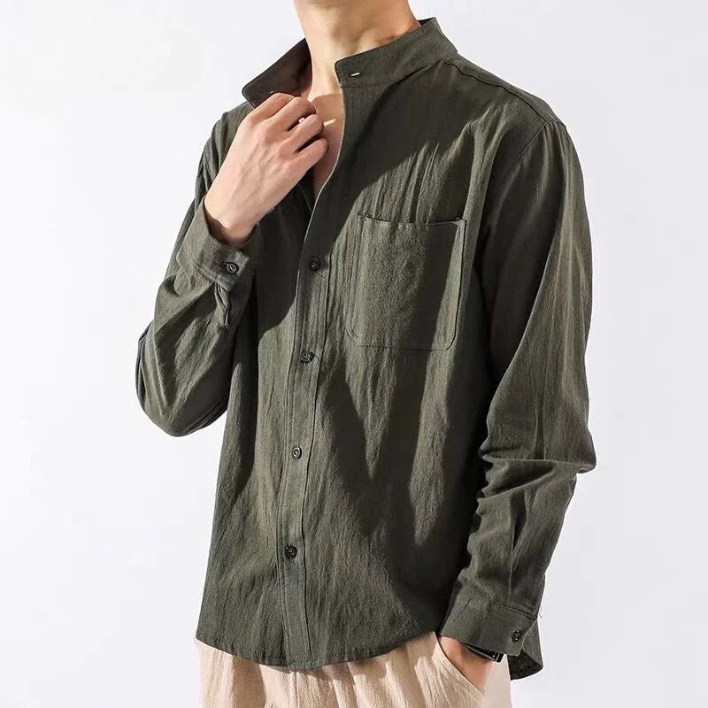 Camisa informal y transpirable