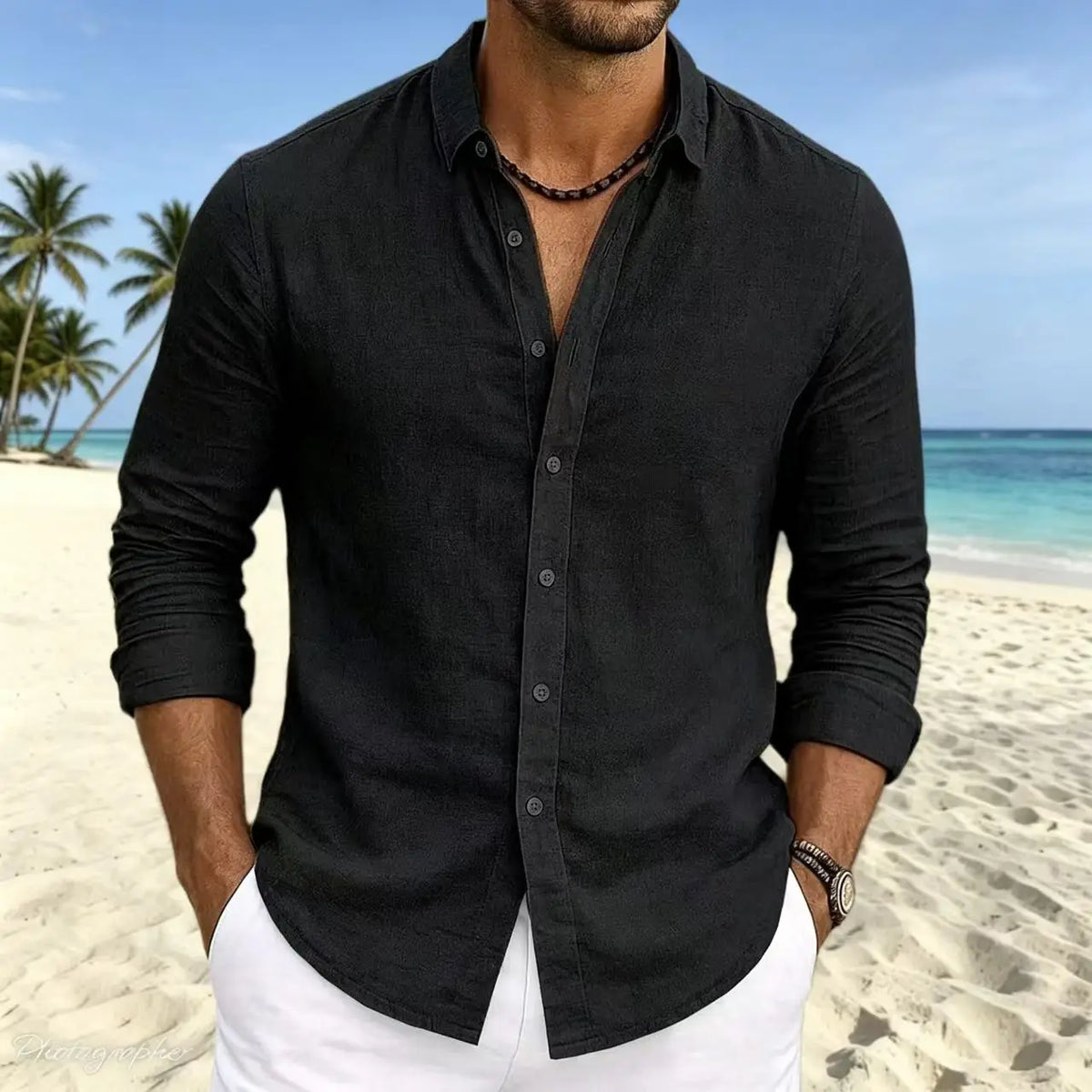 Camisa de hombre de alta gama