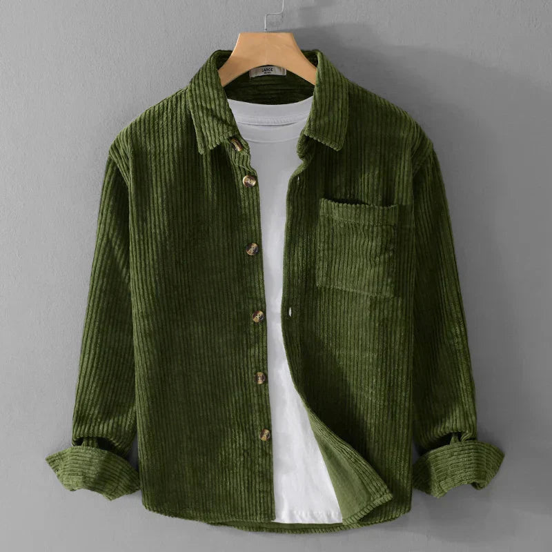 Camisa elegante de corte amplio