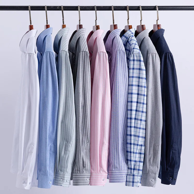 Camisa informal de algodón