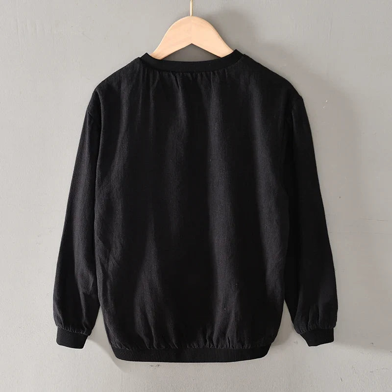 Chaqueta de lino italiana