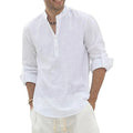 Camisa Henley informal