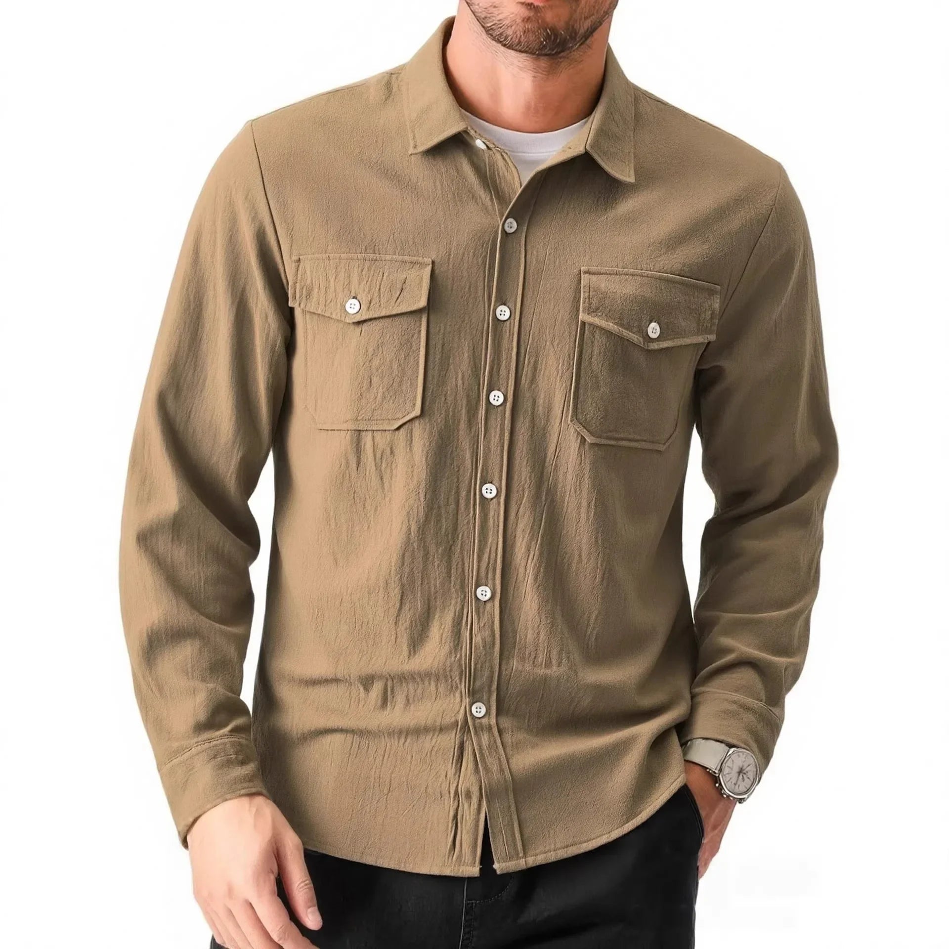 Camisa informal de hombre