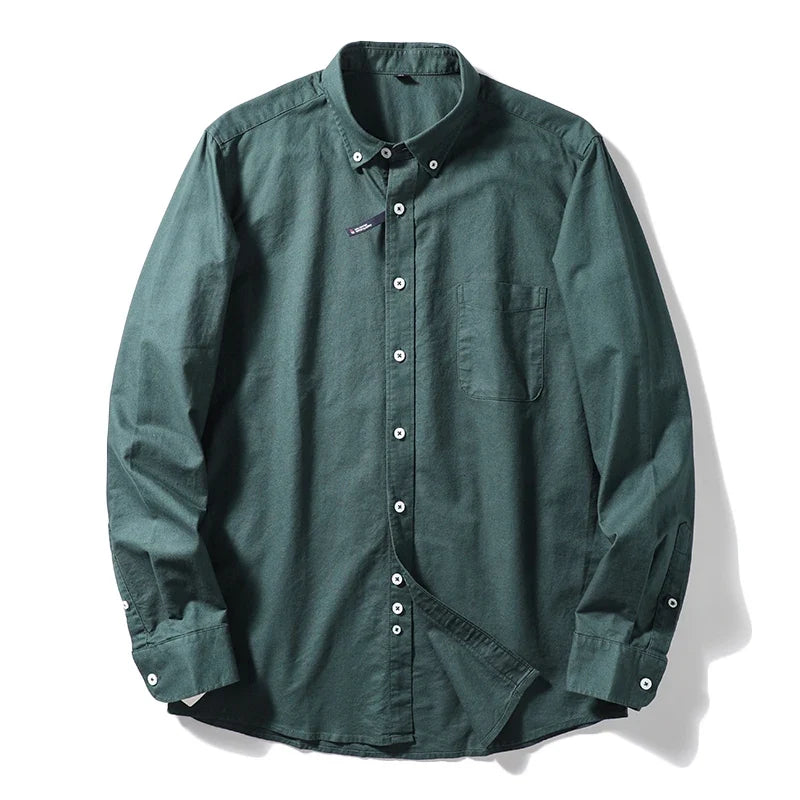 Camisa de algodón para hombre