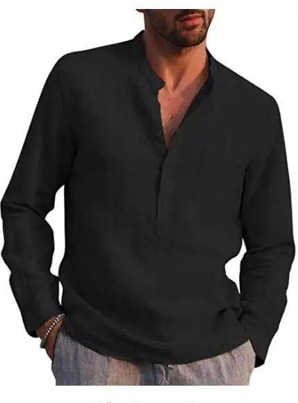 Camisa de algodón transpirable