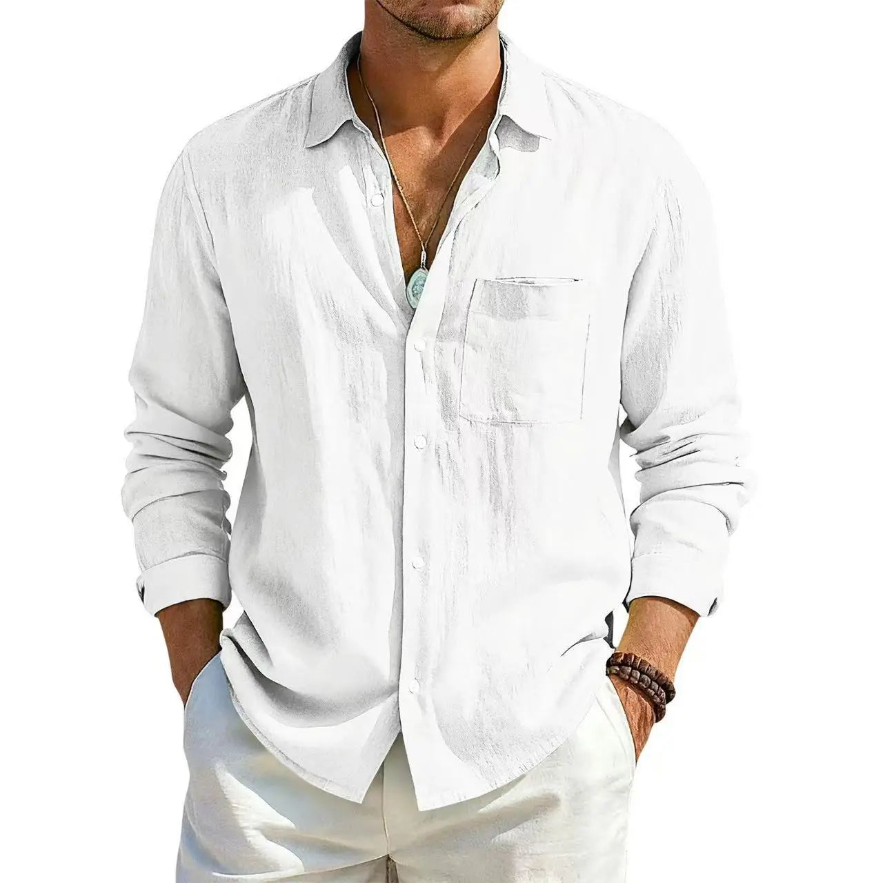 Camisa informal de hombre