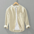 Camisa informal japonesa para hombre
