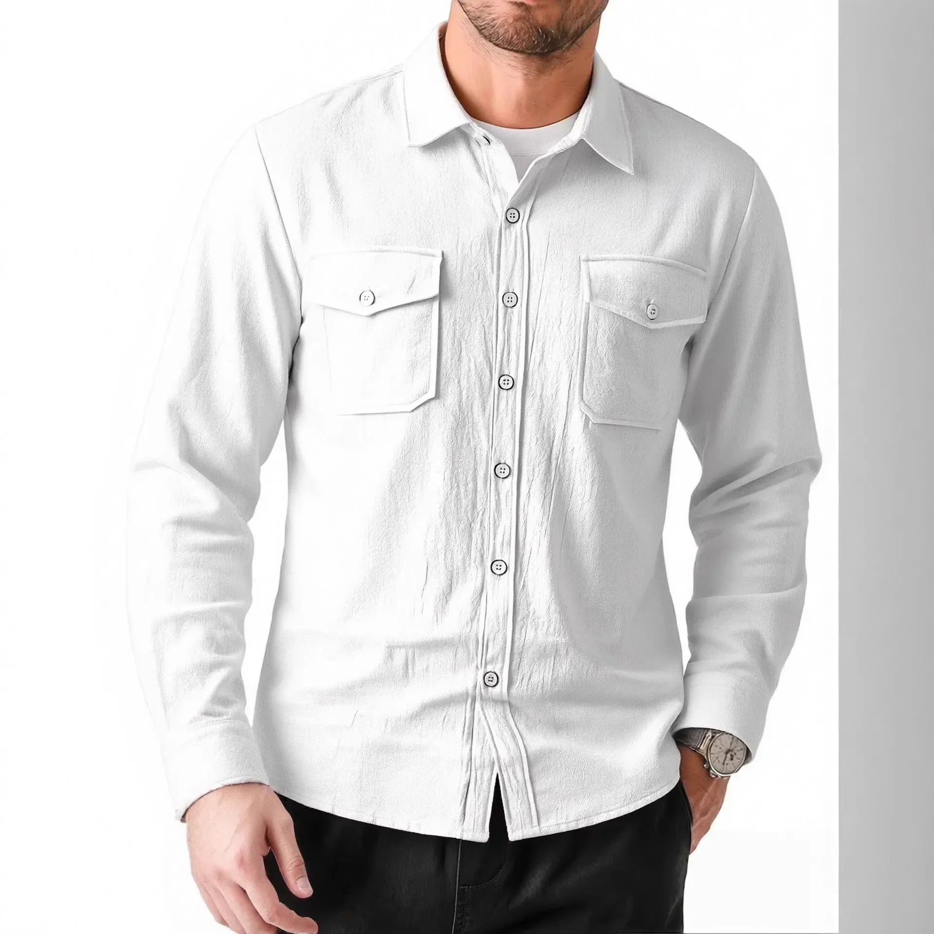 Camisa informal de hombre