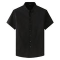 Camisa informal de algodón