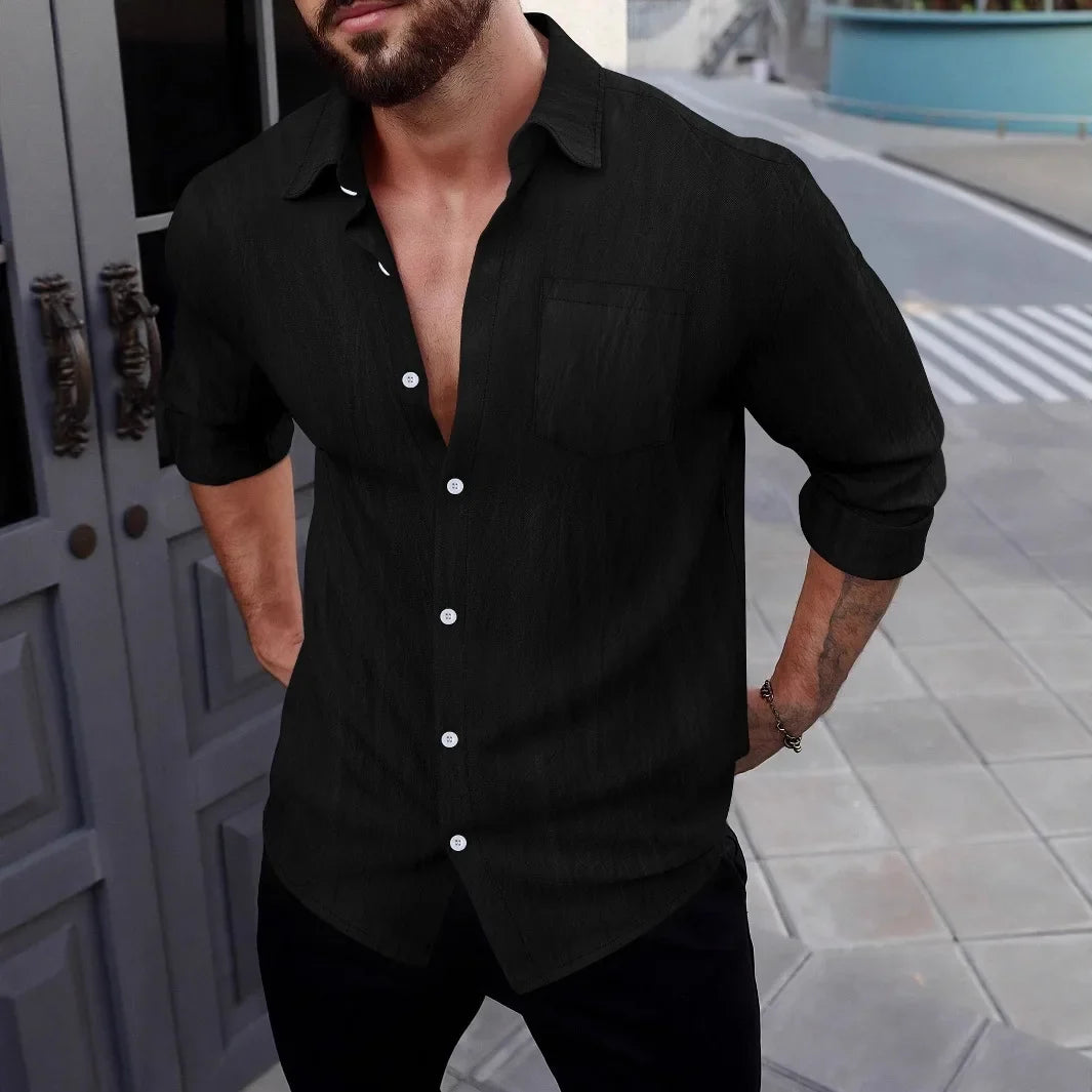 Camisa informal de hombre