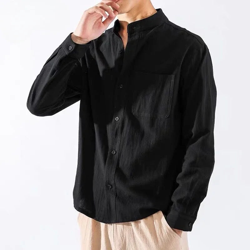 Camisa informal y transpirable