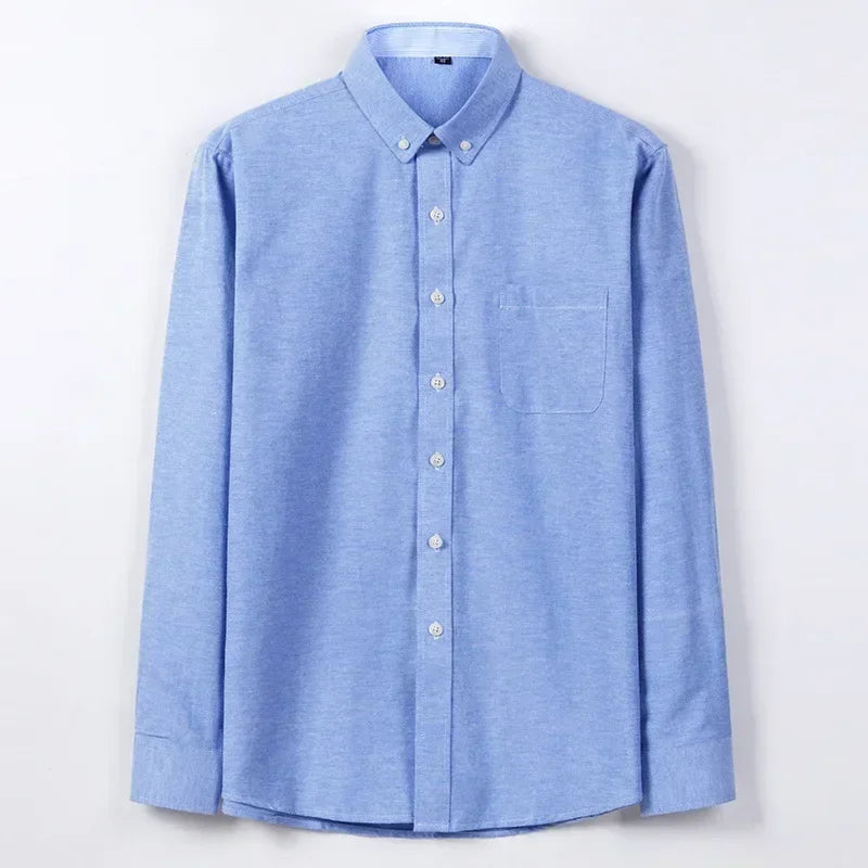 Camisa de algodón de manga larga