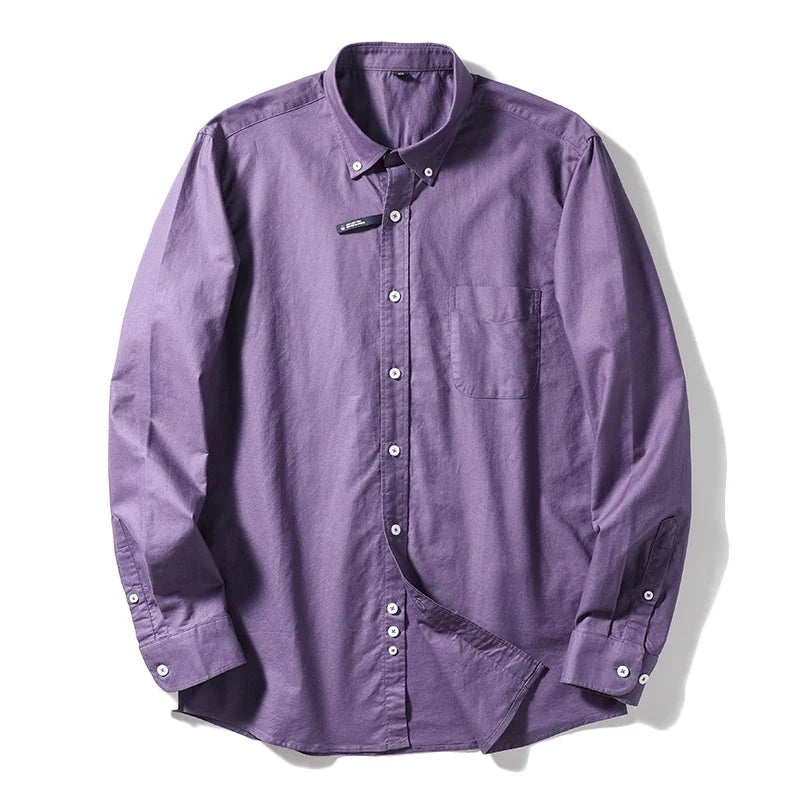 Camisa de algodón para hombre