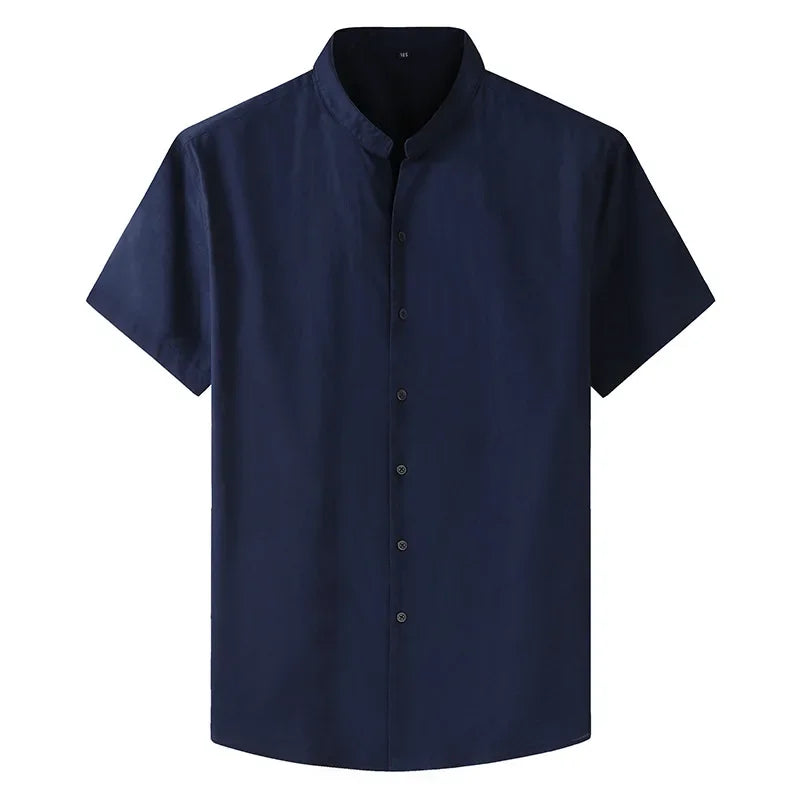 Camisa informal de algodón