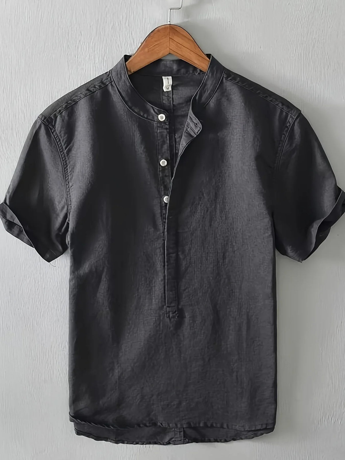 Camisa informal de manga corta para hombre