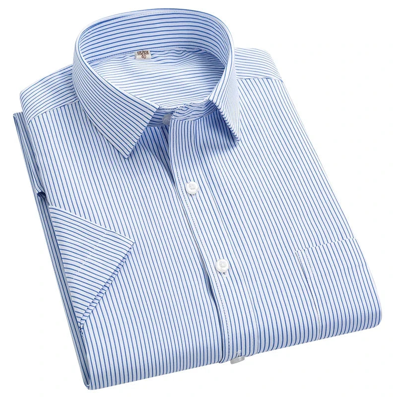 Camisa de negocios de manga corta