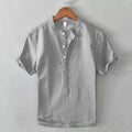 Camisa informal de manga corta para hombre