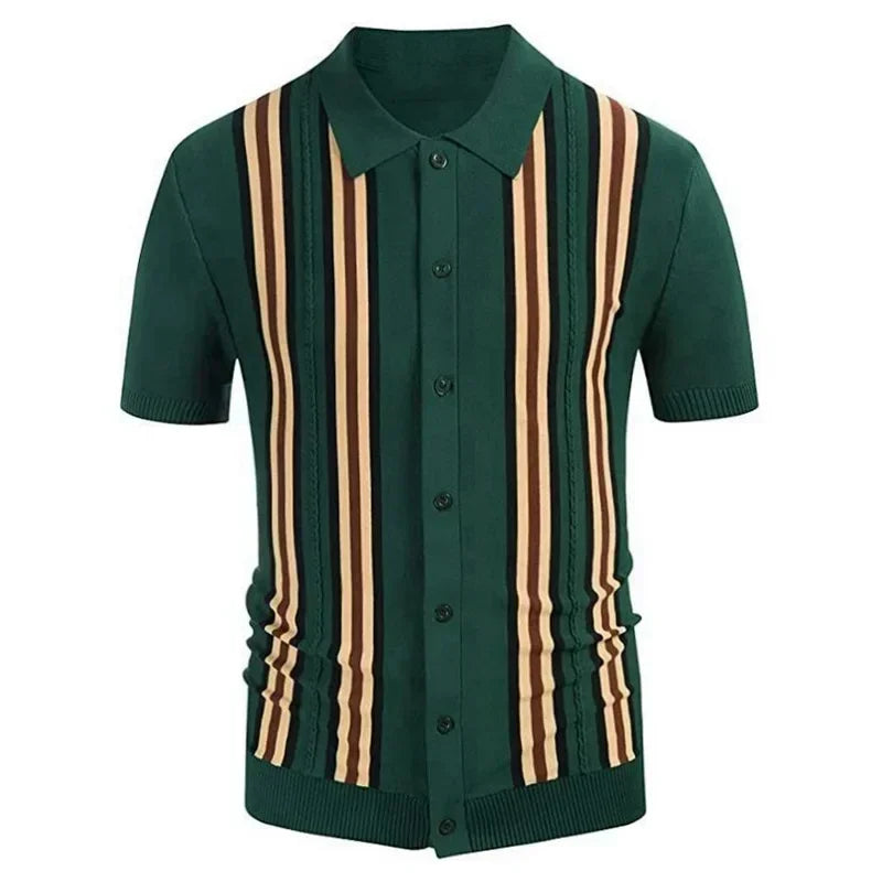 Camisa de punto de manga corta