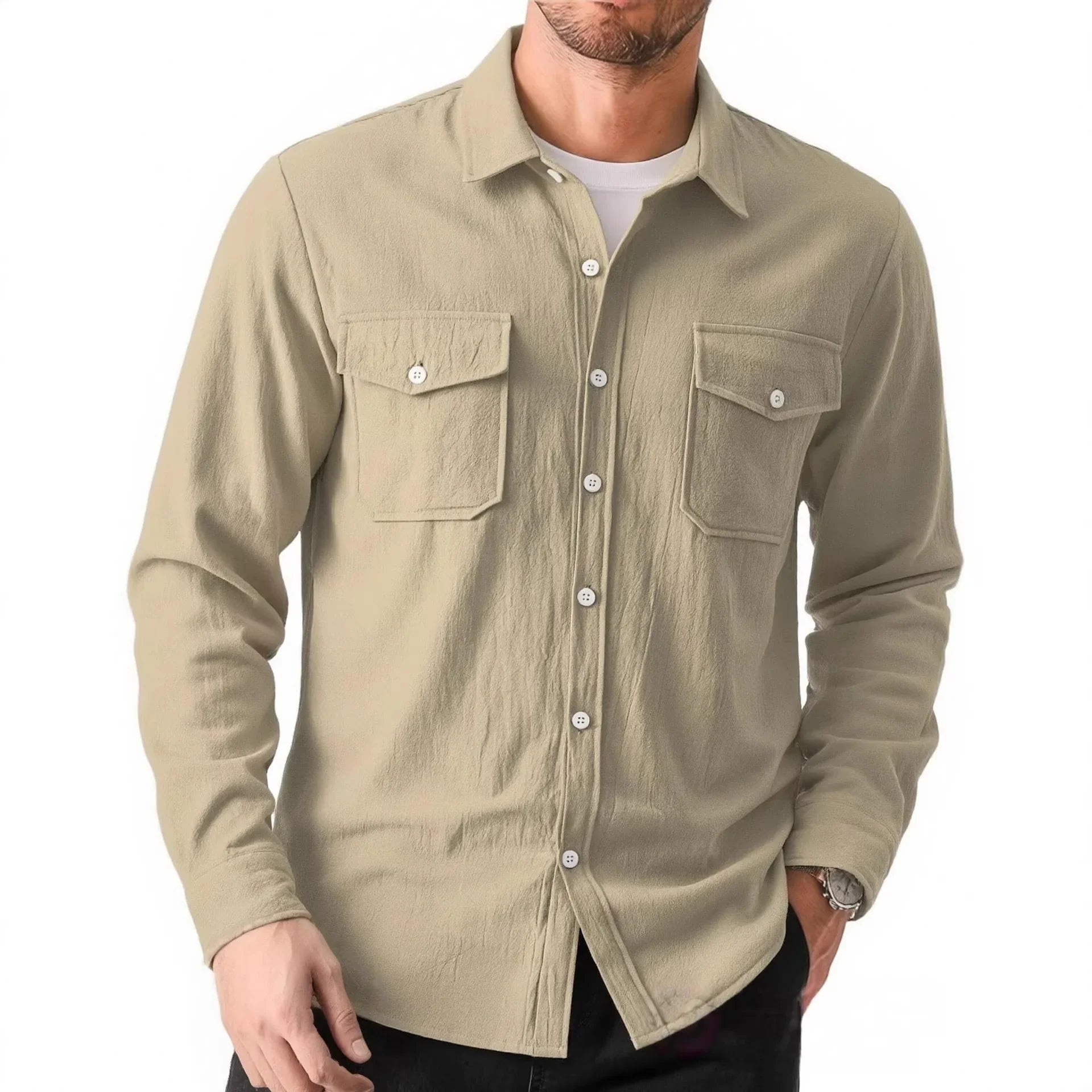 Camisa informal de hombre