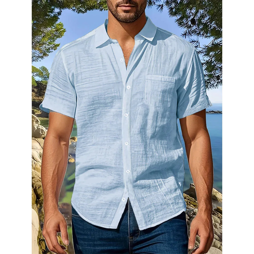 Camisa elegante de hombre